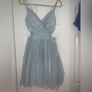 Blue Sparkly Dress